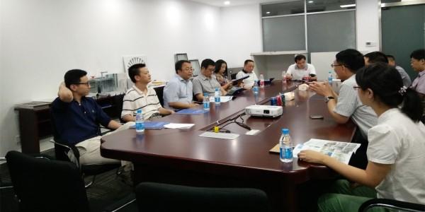 蘇州市財(cái)政局一行參觀中天道成（蘇州）潔凈技術(shù)有限公司